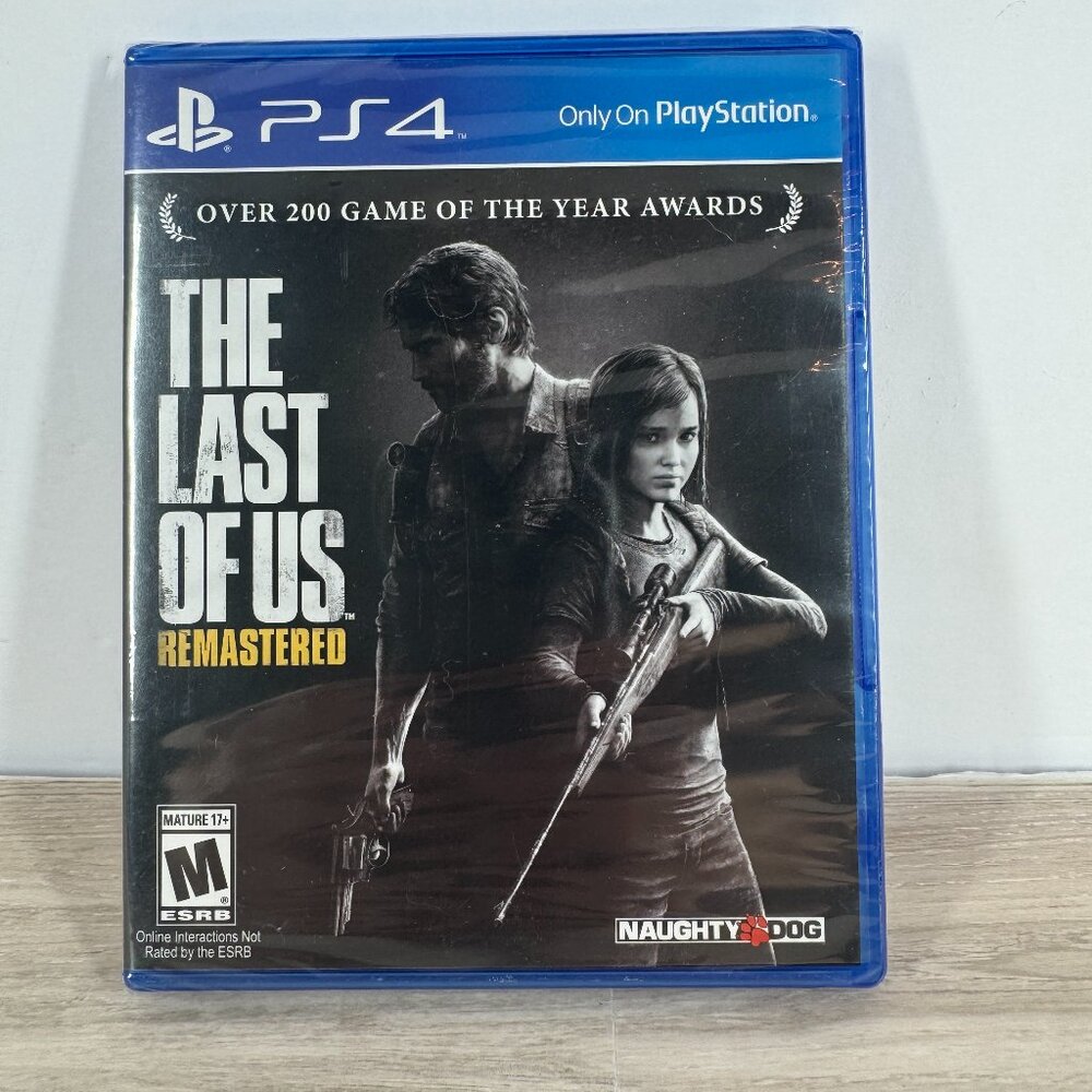 The‎ Last of Us Remastered PS4 Game New Sealed Naughty Dog Sony Exclusive